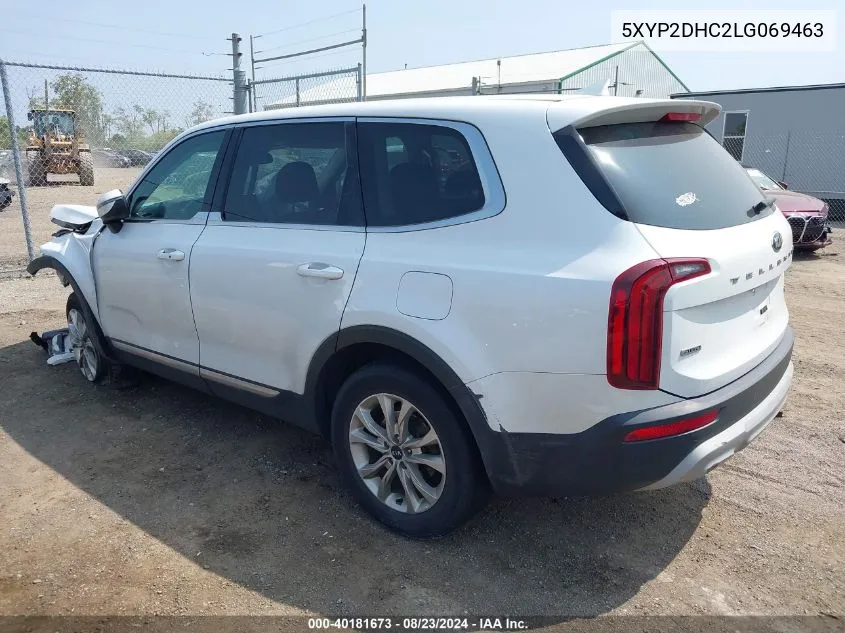 5XYP2DHC2LG069463 2020 Kia Telluride Lx