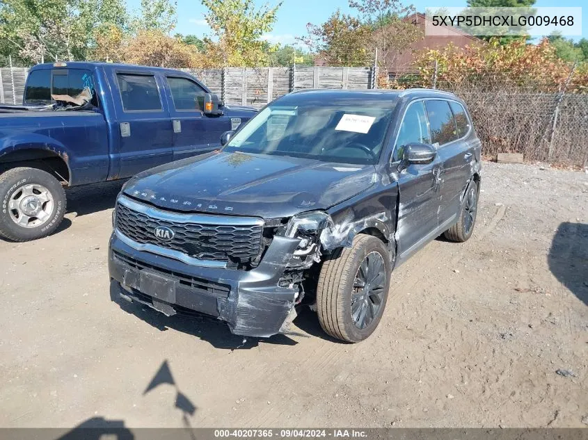 2020 Kia Telluride Sx VIN: 5XYP5DHCXLG009468 Lot: 40207365