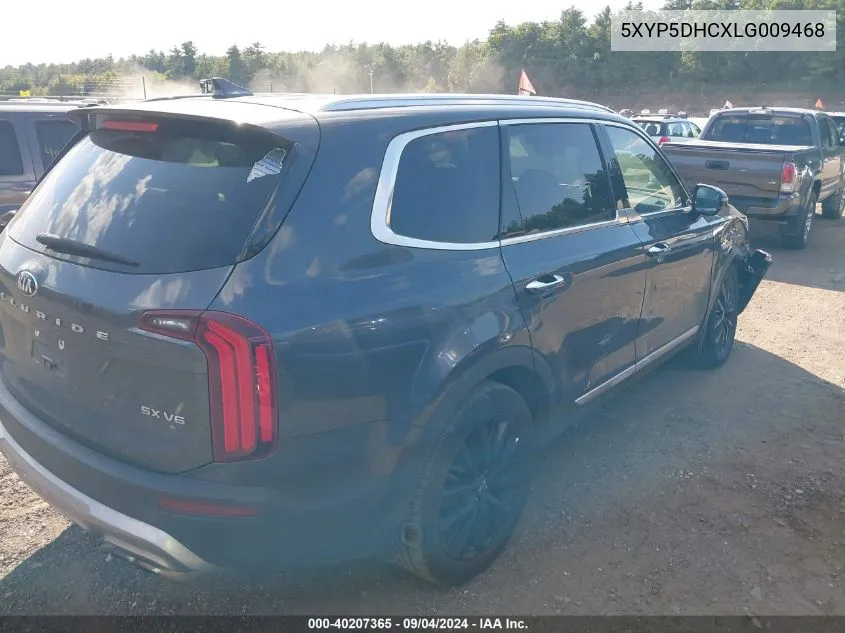 2020 Kia Telluride Sx VIN: 5XYP5DHCXLG009468 Lot: 40207365