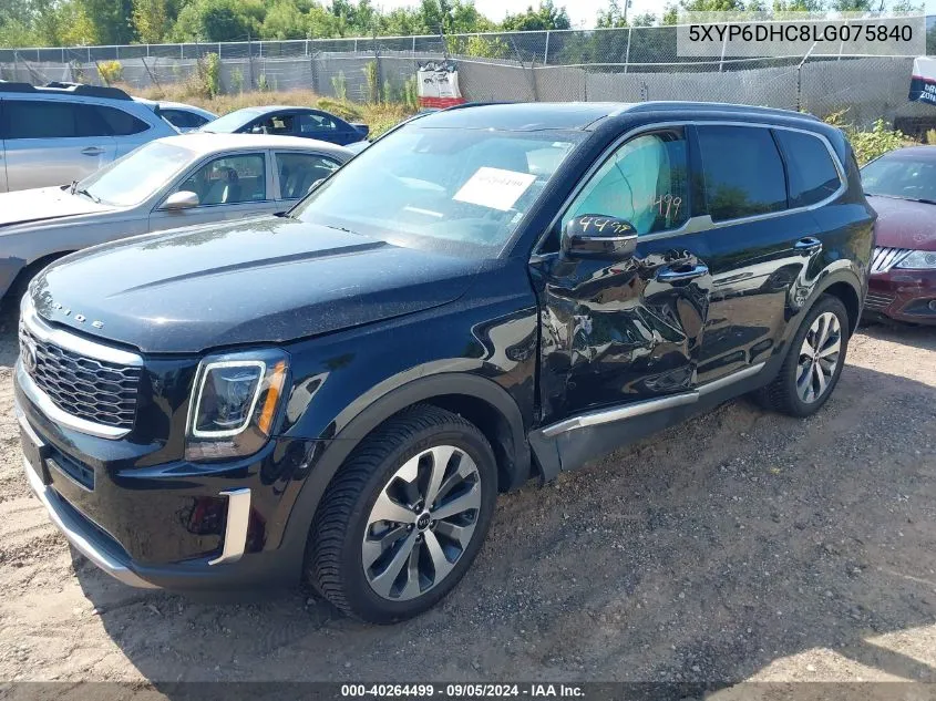 5XYP6DHC8LG075840 2020 Kia Telluride S