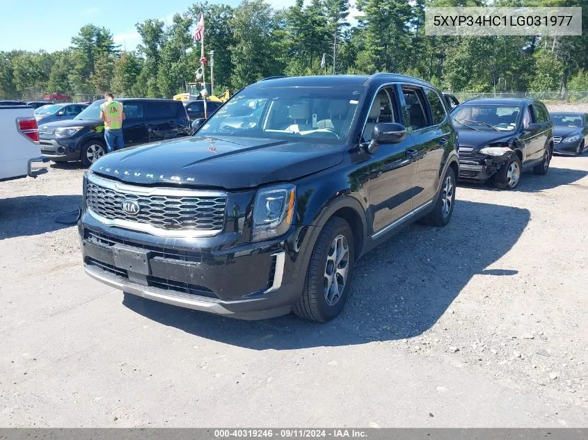 2020 Kia Telluride Ex VIN: 5XYP34HC1LG031977 Lot: 40319246