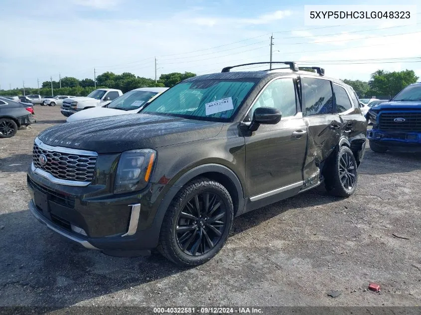 2020 Kia Telluride Sx VIN: 5XYP5DHC3LG048323 Lot: 40322581