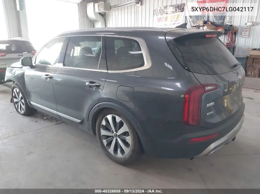 2020 Kia Telluride S VIN: 5XYP6DHC7LG042117 Lot: 40326808