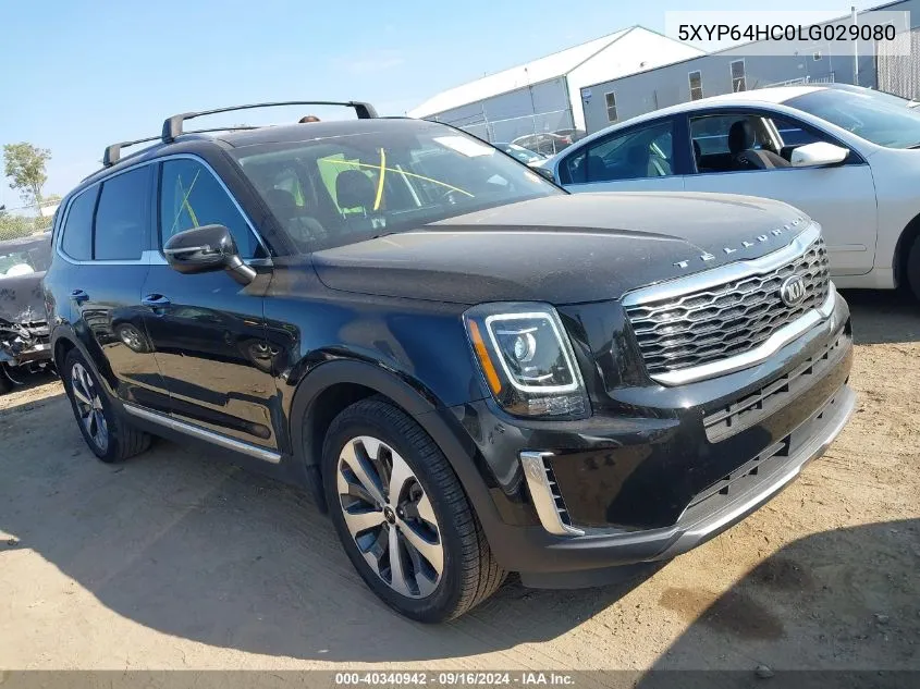 2020 Kia Telluride S VIN: 5XYP64HC0LG029080 Lot: 40340942