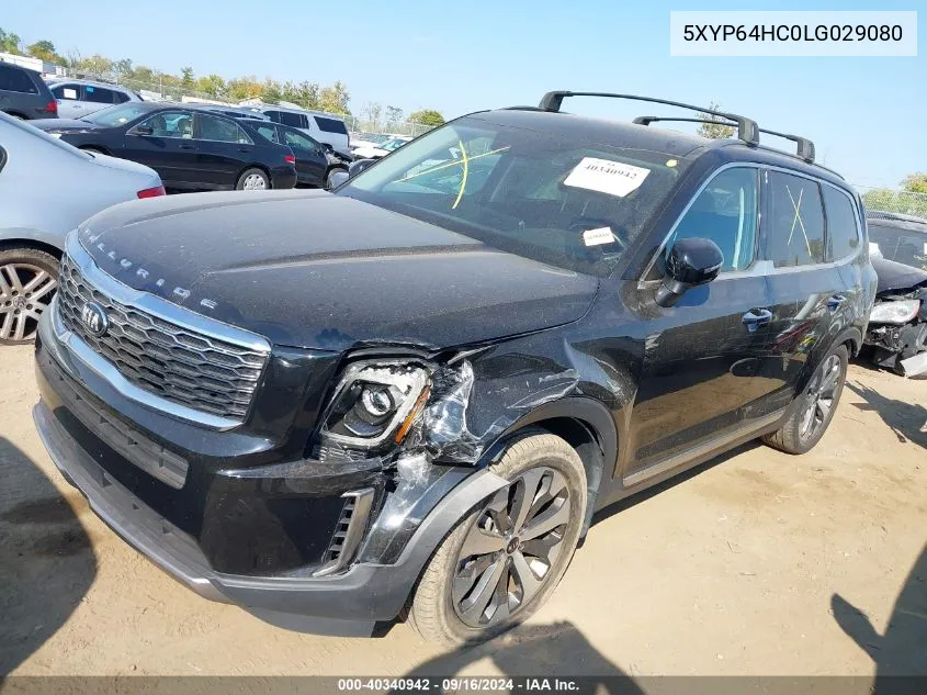 2020 Kia Telluride S VIN: 5XYP64HC0LG029080 Lot: 40340942