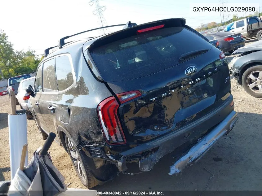 2020 Kia Telluride S VIN: 5XYP64HC0LG029080 Lot: 40340942