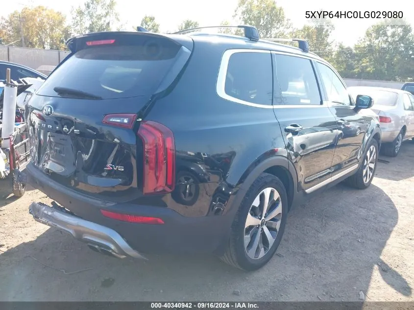 2020 Kia Telluride S VIN: 5XYP64HC0LG029080 Lot: 40340942