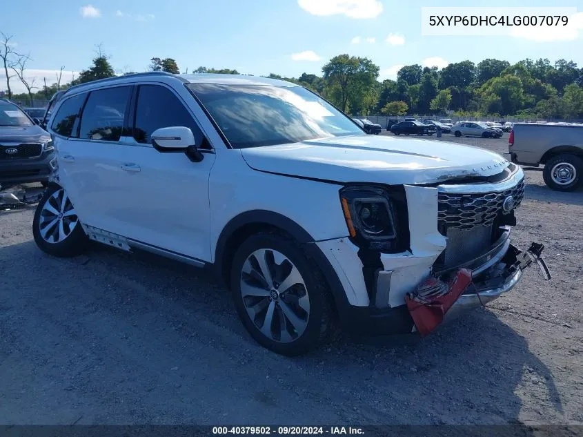 2020 Kia Telluride S VIN: 5XYP6DHC4LG007079 Lot: 40379502