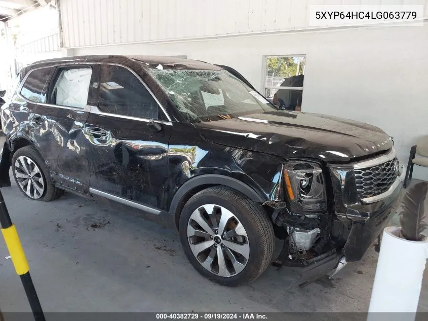 2020 Kia Telluride S VIN: 5XYP64HC4LG063779 Lot: 40382729