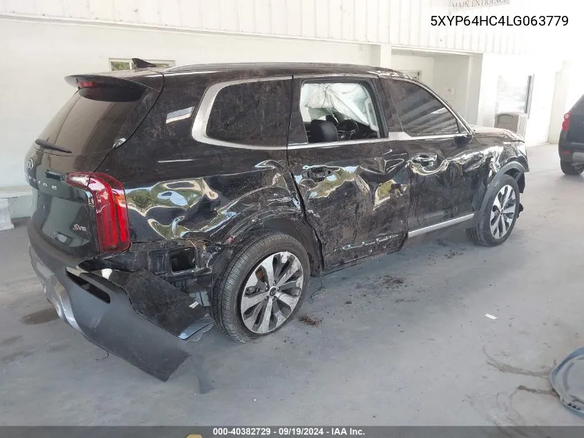 2020 Kia Telluride S VIN: 5XYP64HC4LG063779 Lot: 40382729