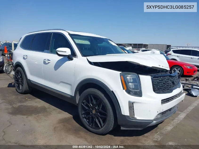 2020 Kia Telluride Sx VIN: 5XYP5DHC3LG085257 Lot: 40391342