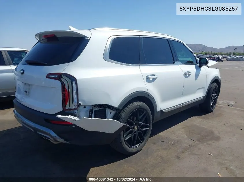 2020 Kia Telluride Sx VIN: 5XYP5DHC3LG085257 Lot: 40391342