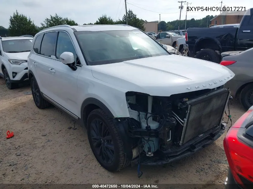 2020 Kia Telluride Sx VIN: 5XYP54HC9LG017271 Lot: 40472650