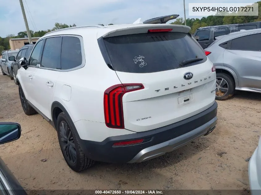 2020 Kia Telluride Sx VIN: 5XYP54HC9LG017271 Lot: 40472650