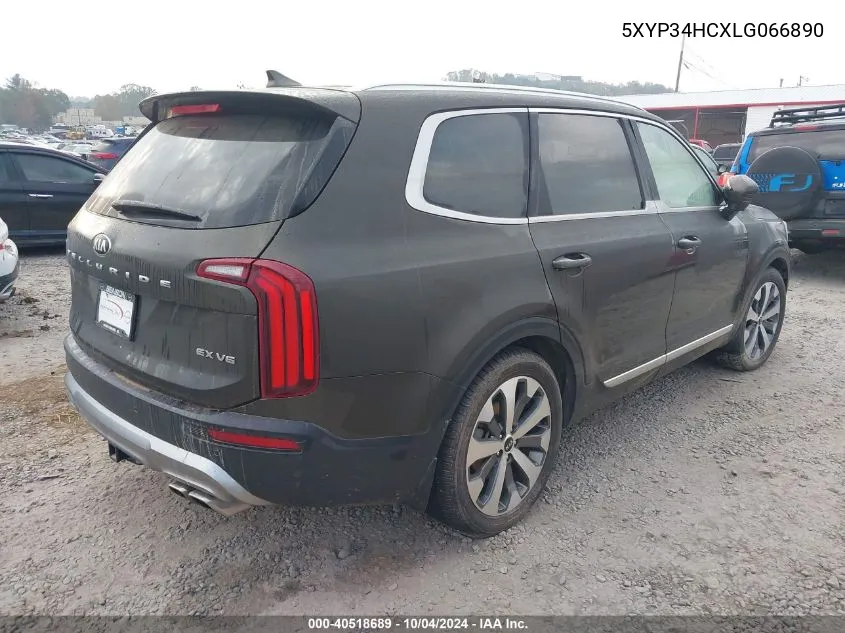 2020 Kia Telluride Ex VIN: 5XYP34HCXLG066890 Lot: 40518689