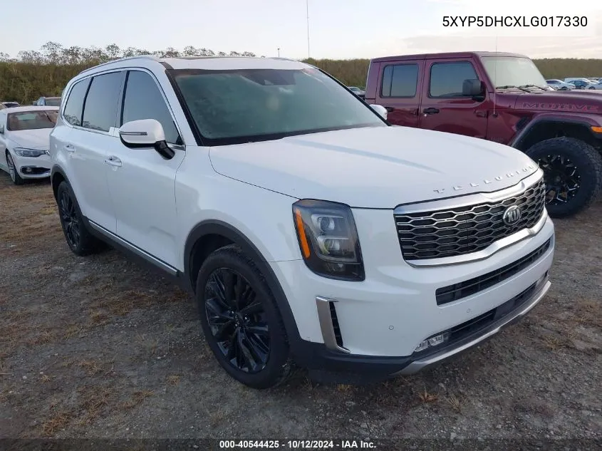 2020 Kia Telluride Sx VIN: 5XYP5DHCXLG017330 Lot: 40544425