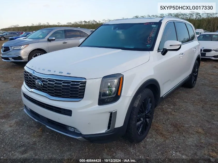 2020 Kia Telluride Sx VIN: 5XYP5DHCXLG017330 Lot: 40544425