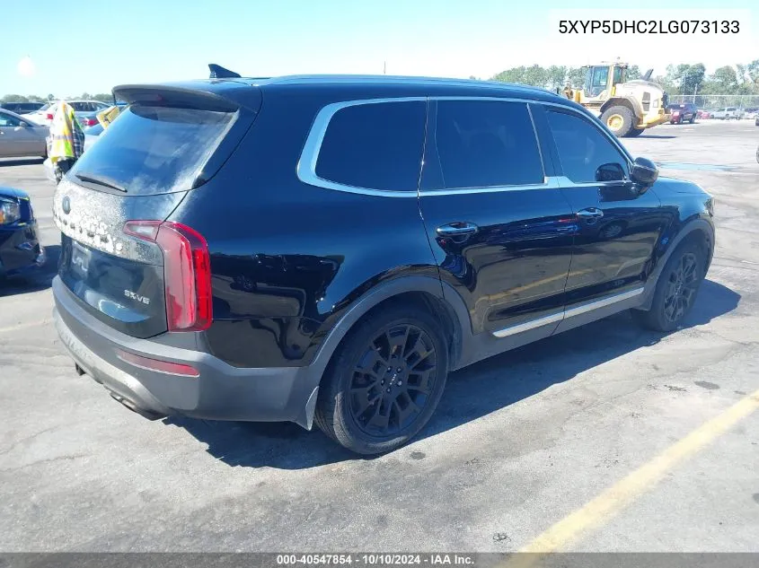 2020 Kia Telluride Sx VIN: 5XYP5DHC2LG073133 Lot: 40547854