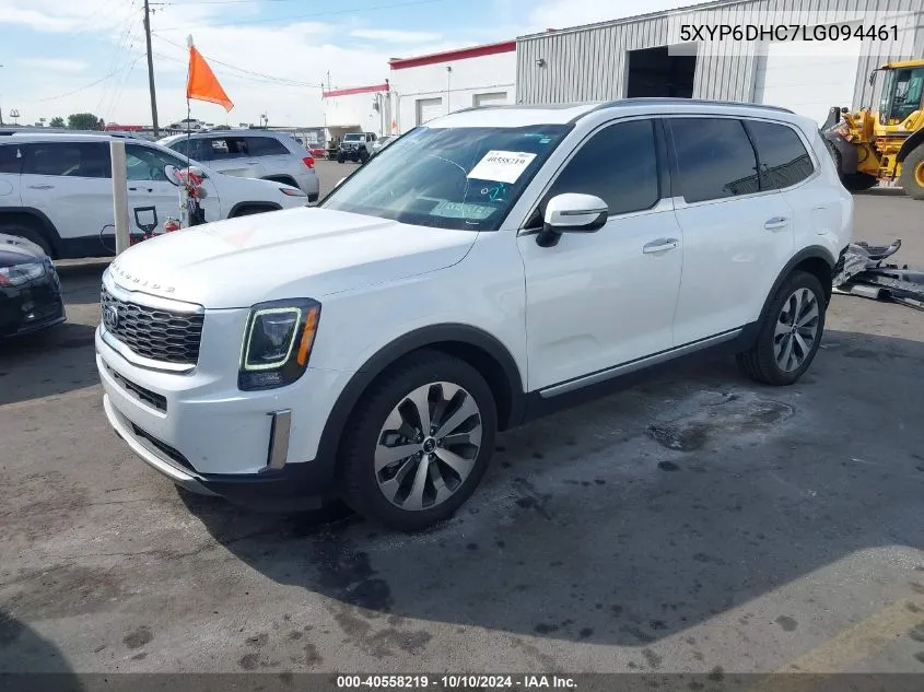 2020 Kia Telluride S VIN: 5XYP6DHC7LG094461 Lot: 40558219