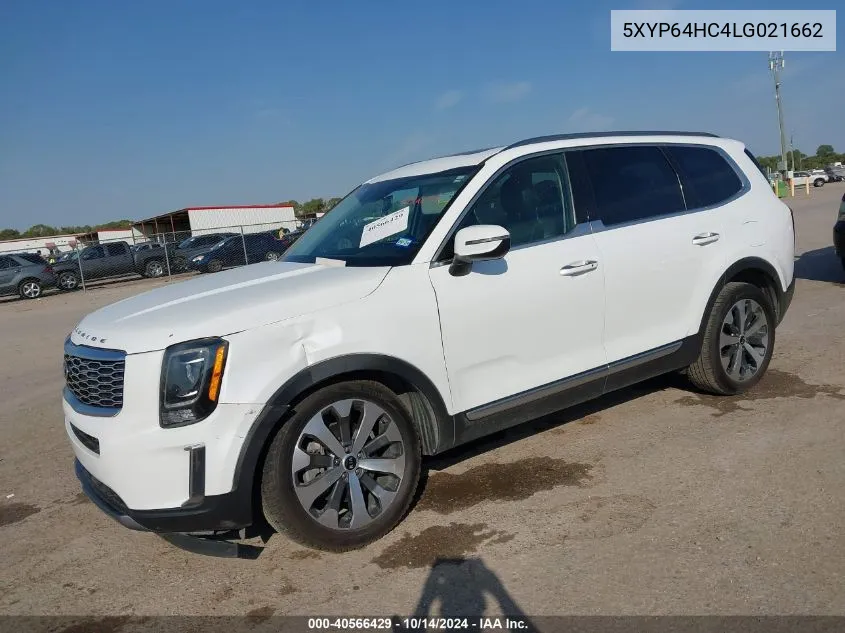 2020 Kia Telluride S VIN: 5XYP64HC4LG021662 Lot: 40566429