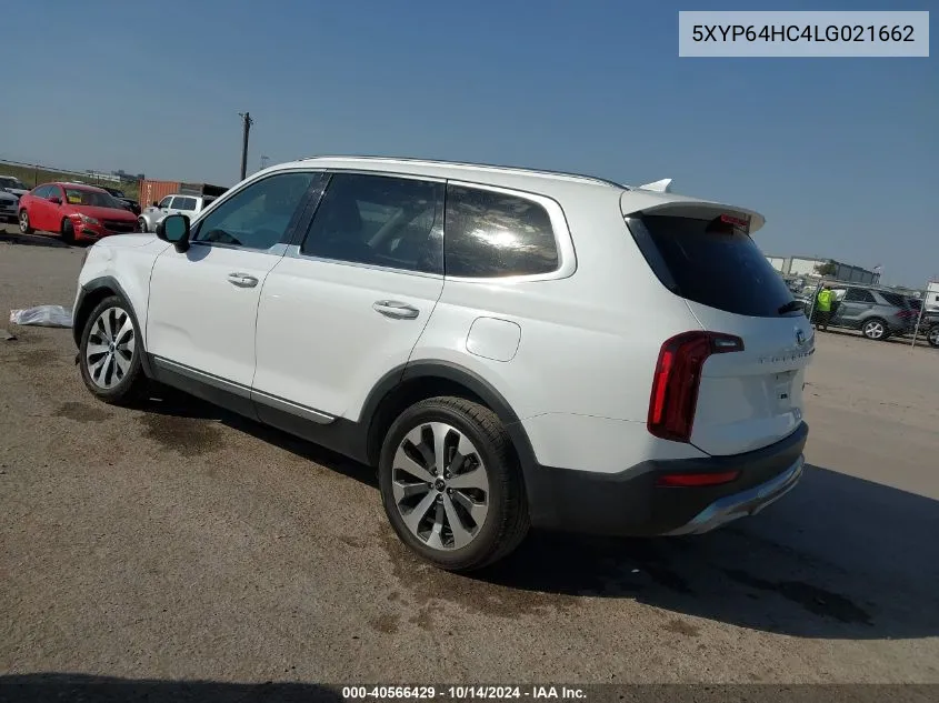 2020 Kia Telluride S VIN: 5XYP64HC4LG021662 Lot: 40566429