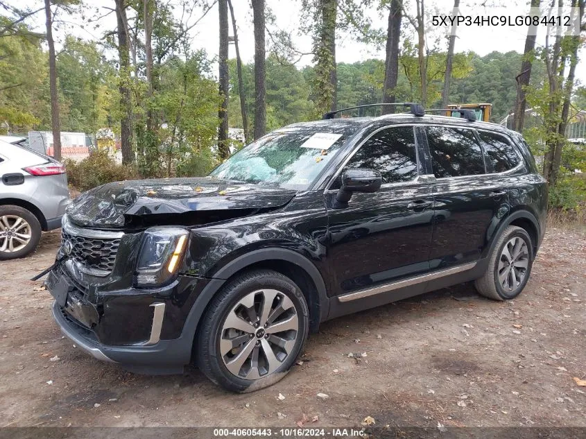 2020 Kia Telluride Ex VIN: 5XYP34HC9LG084412 Lot: 40605443