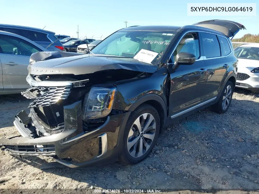 2020 Kia Telluride S VIN: 5XYP6DHC9LG064619 Lot: 40674076