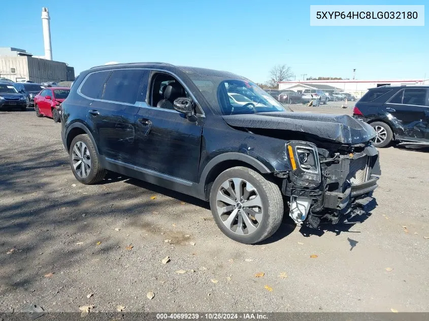 2020 Kia Telluride S VIN: 5XYP64HC8LG032180 Lot: 40699239