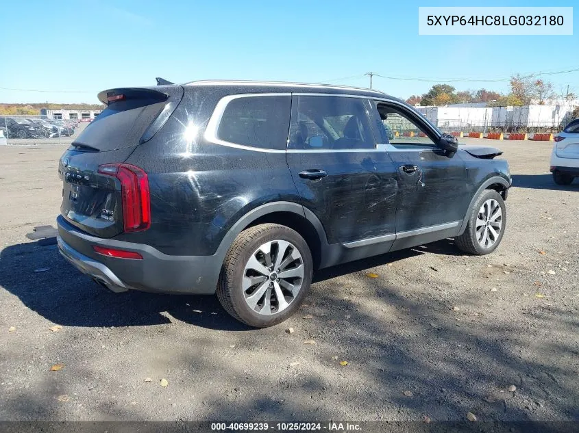 2020 Kia Telluride S VIN: 5XYP64HC8LG032180 Lot: 40699239