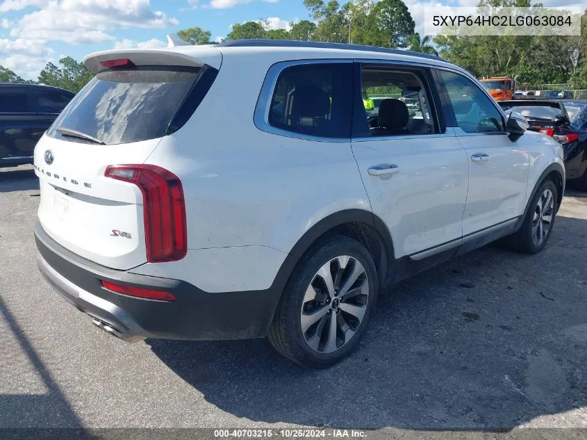 2020 Kia Telluride S VIN: 5XYP64HC2LG063084 Lot: 40703215