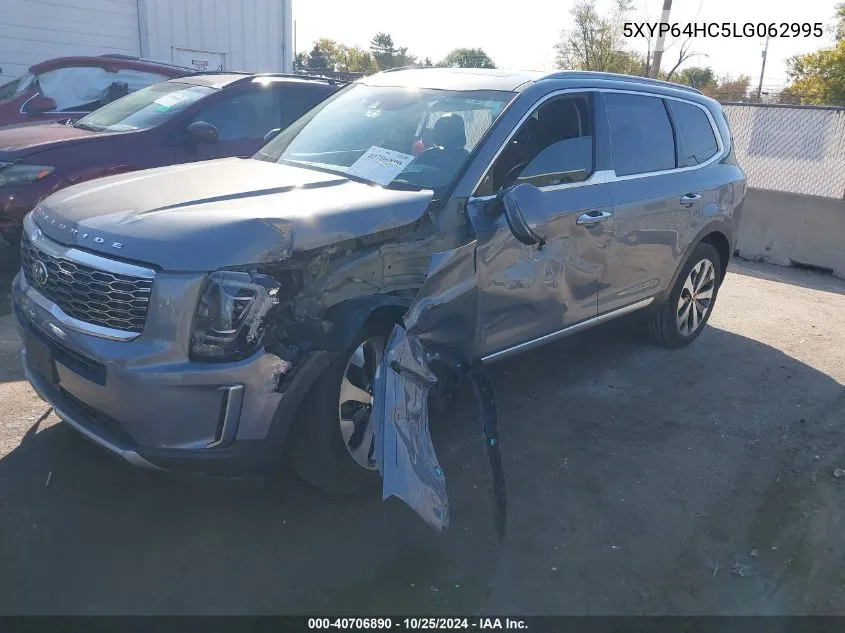 2020 Kia Telluride S VIN: 5XYP64HC5LG062995 Lot: 40706890