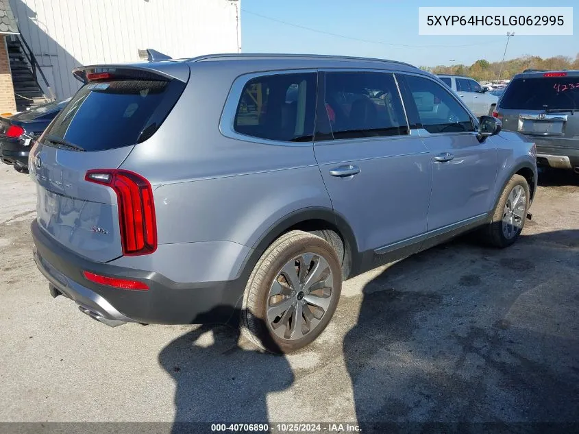 2020 Kia Telluride S VIN: 5XYP64HC5LG062995 Lot: 40706890