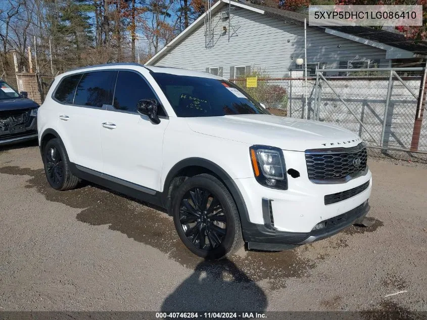 2020 Kia Telluride Sx VIN: 5XYP5DHC1LG086410 Lot: 40746284