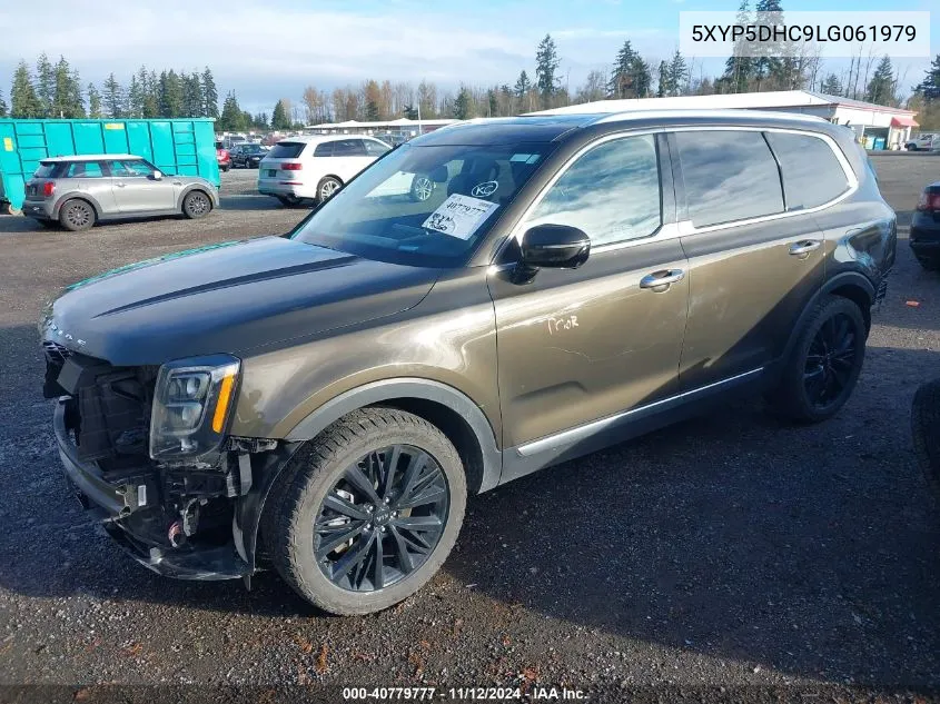 2020 Kia Telluride Sx VIN: 5XYP5DHC9LG061979 Lot: 40779777