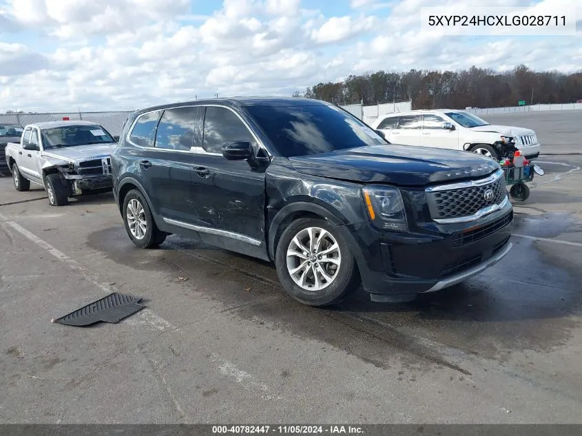 2020 Kia Telluride Lx VIN: 5XYP24HCXLG028711 Lot: 40782447