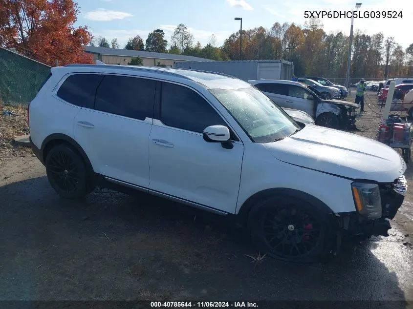 2020 Kia Telluride S VIN: 5XYP6DHC5LG039524 Lot: 40785644