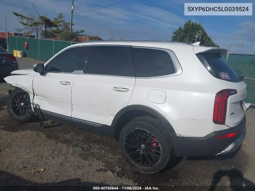 2020 Kia Telluride S VIN: 5XYP6DHC5LG039524 Lot: 40785644