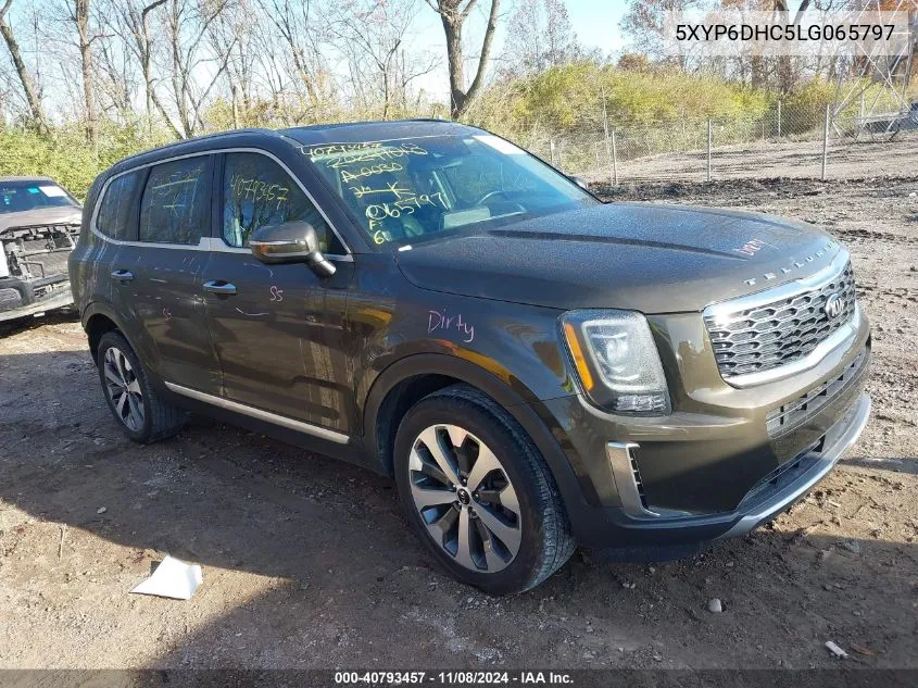 2020 Kia Telluride S VIN: 5XYP6DHC5LG065797 Lot: 40793457