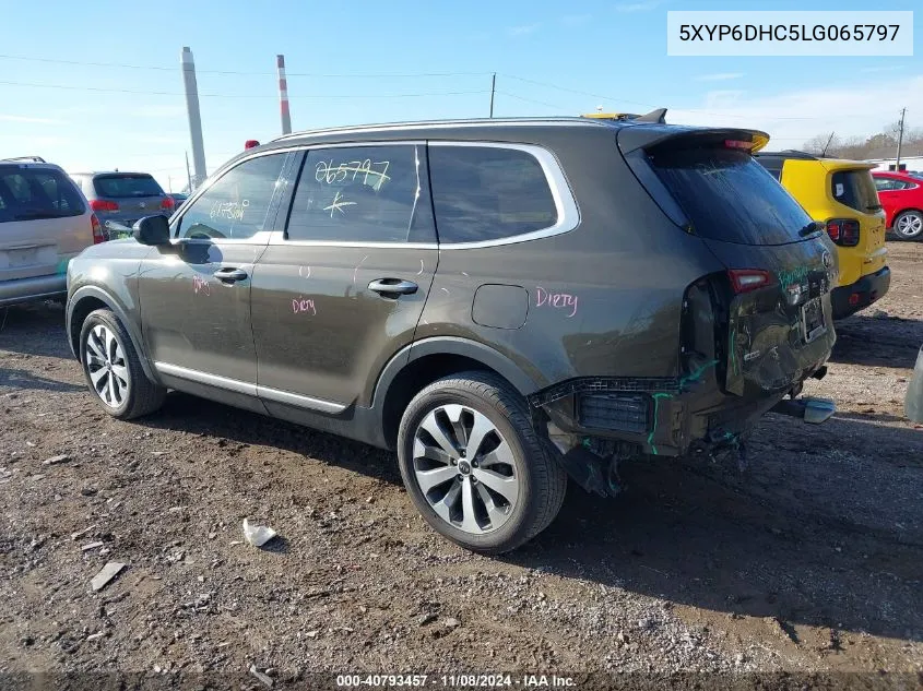 2020 Kia Telluride S VIN: 5XYP6DHC5LG065797 Lot: 40793457