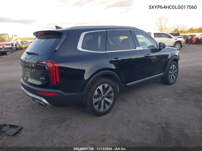 2020 Kia Telluride S VIN: 5XYP64HC0LG017060 Lot: 40851158