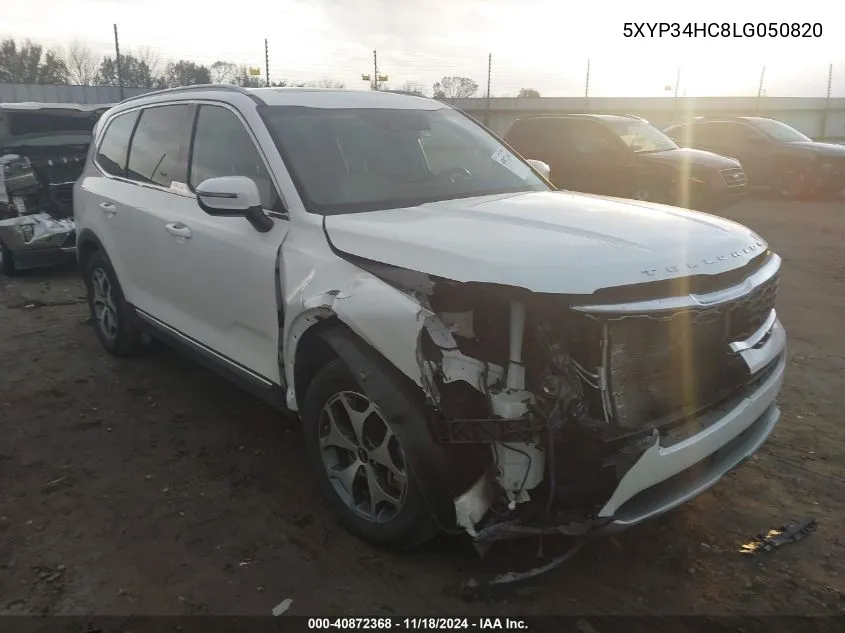 2020 Kia Telluride Ex VIN: 5XYP34HC8LG050820 Lot: 40872368