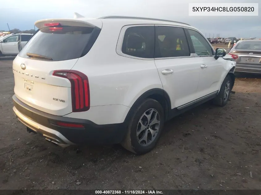 2020 Kia Telluride Ex VIN: 5XYP34HC8LG050820 Lot: 40872368