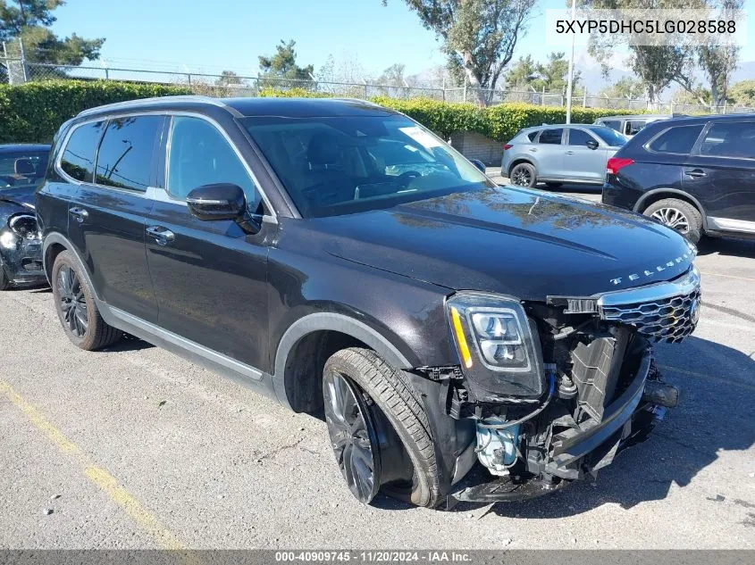 2020 Kia Telluride Sx VIN: 5XYP5DHC5LG028588 Lot: 40909745