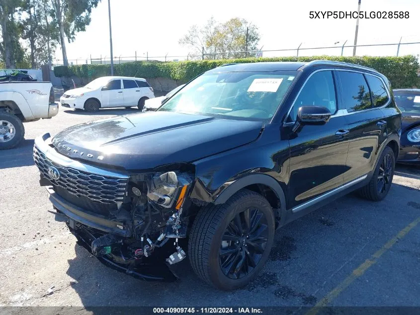 2020 Kia Telluride Sx VIN: 5XYP5DHC5LG028588 Lot: 40909745