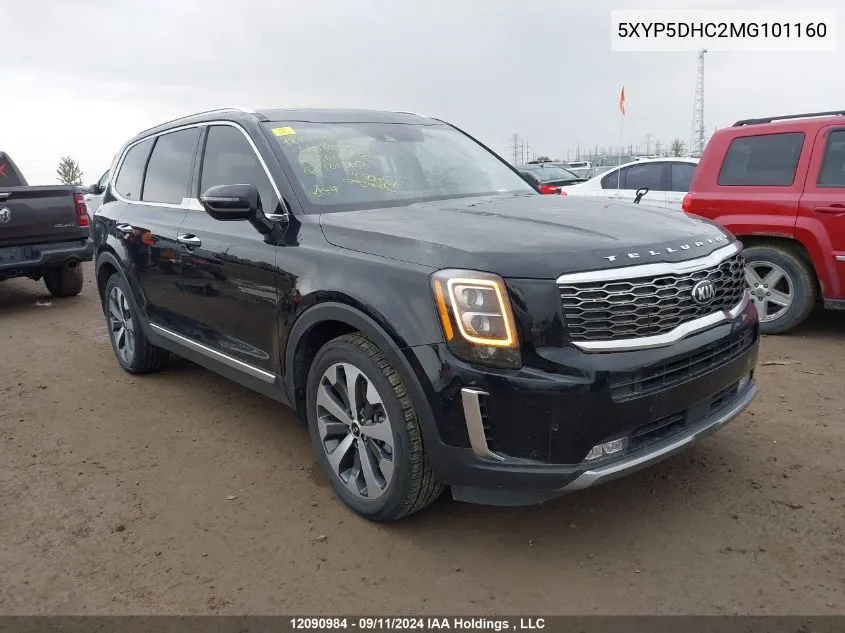 2021 Kia Telluride VIN: 5XYP5DHC2MG101160 Lot: 12090984