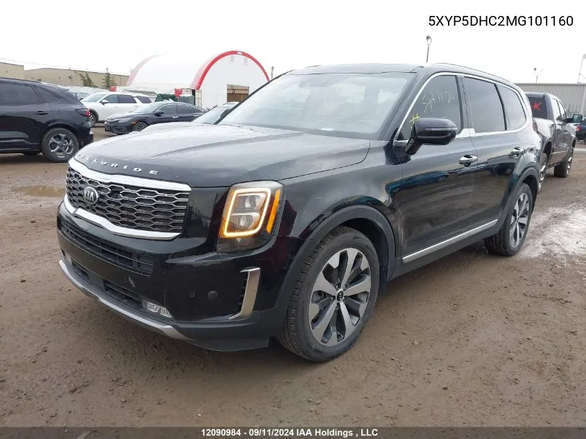 2021 Kia Telluride VIN: 5XYP5DHC2MG101160 Lot: 12090984