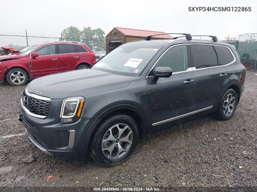 5XYP34HC5MG122865 2021 Kia Telluride Ex