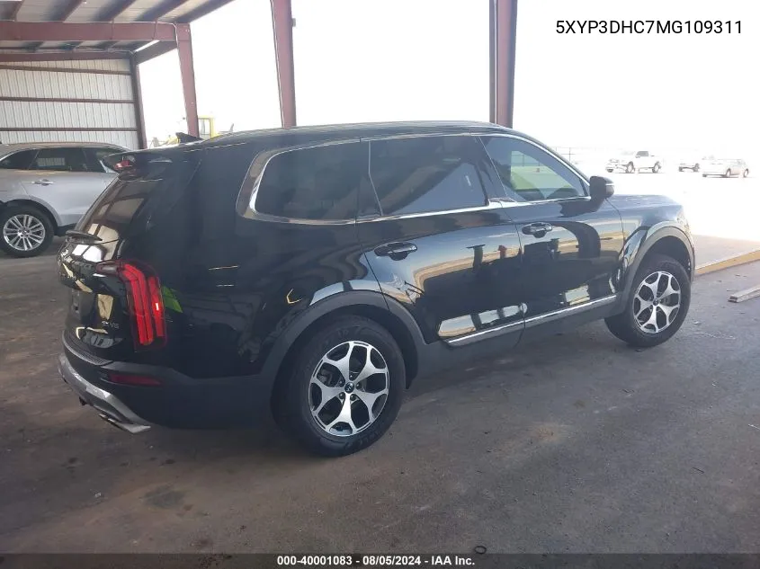 5XYP3DHC7MG109311 2021 Kia Telluride Ex