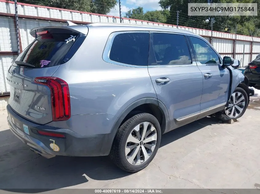 5XYP34HC9MG175844 2021 Kia Telluride Ex