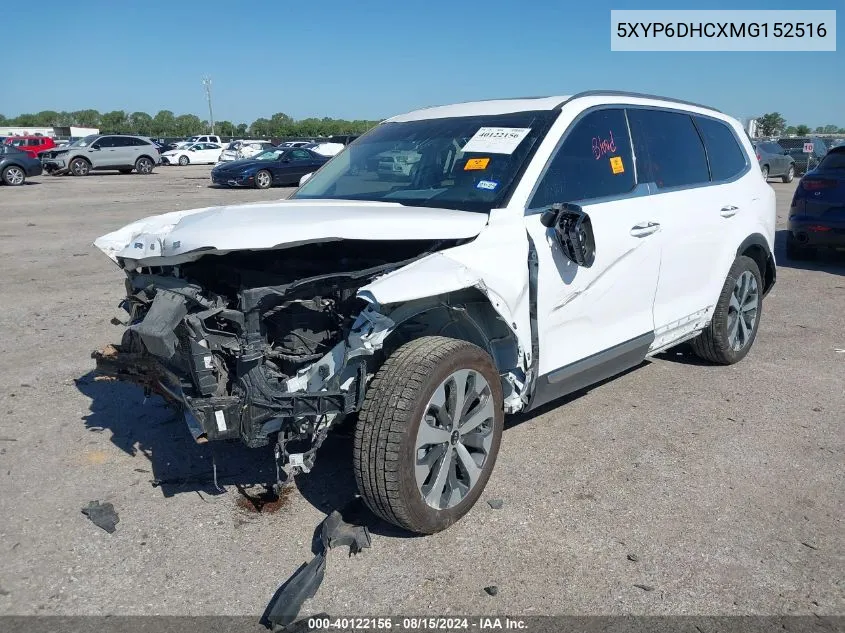 2021 Kia Telluride S VIN: 5XYP6DHCXMG152516 Lot: 40122156